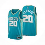 Camiseta Charlotte Hornets Gordon Hayward #20 Ciudad 2023-24 Verde