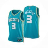 Camiseta Charlotte Hornets Terry Rozier III #3 Ciudad 2023-24 Verde