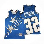 Camiseta Orlando Magic Shaquille O'Neal #32 Mitchell & Ness Big Face Azul