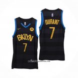 Camiseta Brooklyn Nets Kevin Durant #7 Fashion Royalty Negro