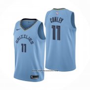 Camiseta Memphis Grizzlies Mike Conley #11 Statement Azul