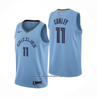 Camiseta Memphis Grizzlies Mike Conley #11 Statement Azul