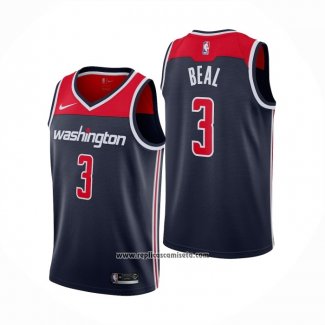 Camiseta Washington Wizards Bradley Beal #3 Statement Azul
