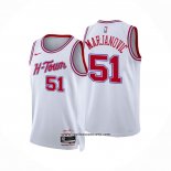 Camiseta Houston Rockets Boban Marjanovic #51 Ciudad 2023-24 Blanco