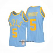 Camiseta Los Angeles Lakers Robert Horry #5 Mitchell & Ness 2001-02 Azul