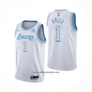 Camiseta Los Angeles Lakers Trevor Ariza #1 Ciudad 2021-22 Blanco
