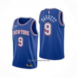 Camiseta New York Knicks RJ Barrett #9 Statement 2019-20 Azul