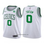Camiseta Nino Boston Celtics Jayson Tatum #0 Association 2017-18 Blanco
