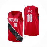 Camiseta Portland Trail Blazers Pau Gasol #16 Statement Rojo
