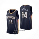 Camiseta New Orleans Pelicans Brandon Ingram #14 Icon 2020-21 Azul