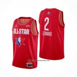 Camiseta All Star 2020 Los Angeles Clippers Kawhi Leonard #2 Rojo