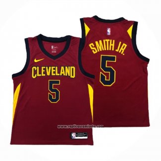 Camiseta Cleveland Cavaliers Dennis Smith Jr. #5 Icon 2018 Rojo