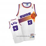 Camiseta Phoenix Suns Steve Nash #13 Retro Blanco