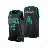 Camiseta Boston Celtics Jrue Holiday #4 Statement 2022-23 Negro
