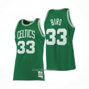 Camiseta Boston Celtics Larry Bird #33 Mitchell & Ness 1985-86 Verde