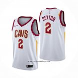 Camiseta Cleveland Cavaliers Collin Sexton #2 Association Blanco