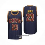 Camiseta Cleveland Cavaliers LeBron James #23 Retro Azul