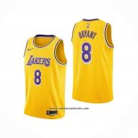 Camiseta Los Angeles Lakers Kobe Bryant #8 Icon 2018-19 Amarillo