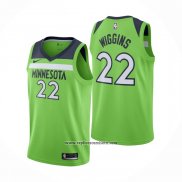 Camiseta Minnesota Timberwolves Andrew Wiggins #22 Statement Verde
