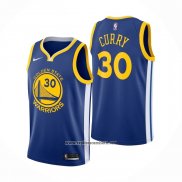 Camiseta Golden State Warriors Stephen Curry #30 Icon Azul