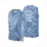 Camiseta Memphis Grizzlies Ja Morant #12 Select Series 2023 Azul