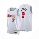 Camiseta Miami Heat Kyle Lowry #7 Ciudad 2022-23 Blanco