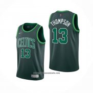 Camiseta Boston Celtics Tristan Thompson #13 Earned 2020-21 Verde