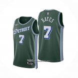 Camiseta Detroit Pistons Killian Hayes #7 Ciudad 2022-23 Verde