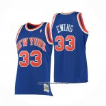 Camiseta New York Knicks Patrick Ewing #33 Mitchell & Ness 1991-92 Azul
