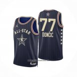 Camiseta All Star 2024 Dallas Mavericks Luka Doncic #77 Azul