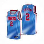Camiseta Brooklyn Nets Blake Griffin #2 Classic 2020-21 Azul