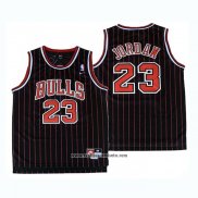 Camiseta Nino Chicago Bulls Michael Jordan #23 Retro 1995-96 Negro