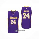 Camiseta Los Angeles Lakers Kobe Bryant #24 Violeta