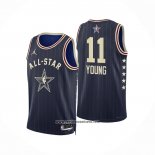 Camiseta All Star 2024 Atlanta Hawks Trae Young #11 Azul