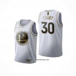 Camiseta Golden Edition Golden State Warriors Stephen Curry #30 Blanco