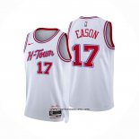 Camiseta Houston Rockets Tari Eason #17 Ciudad 2023-24 Blanco