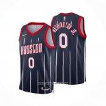 Camiseta Houston Rockets Tyty Washington JR. #0 Ciudad 2022-23 Negro