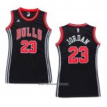 Camiseta Mujer Chicago Bulls Michael Jordan #23 Icon Negro