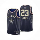 Camiseta All Star 2024 Los Angeles Lakers LeBron James #23 Azul