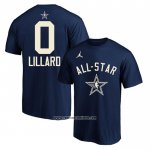 Camiseta Manga Corta All Star 2024 Damian Lillard Azul
