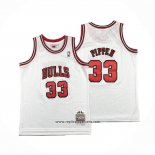 Camiseta Nino Chicago Bulls Scottie Pippen #33 Mitchell & Ness 1997-98 Blanco