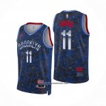 Camiseta Brooklyn Nets Kyrie Irving #11 Select Series Azul