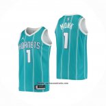 Camiseta Charlotte Hornets Malik Monk #1 Icon 2020-21 Verde