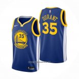 Camiseta Golden State Warriors Kevin Durant #35 Icon Azul