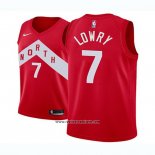 Camiseta Nino Toronto Raptors Kyle Lowry #7 Earned 2018-19 Rojo