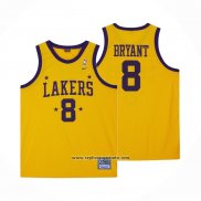 Camiseta Los Angeles Lakers Kobe Bryant #8 Mitchell & Ness 1957 Amarillo