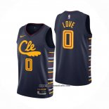 Camiseta Cleveland Cavaliers Kevin Love #0 Ciudad Azul