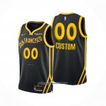 Camiseta Golden State Warriors Personalizada Ciudad 2023-24 Negro