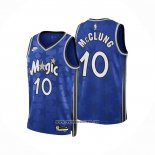 Camiseta Orlando Magic Mac Mcclung #10 Classic 2023-24 Azul