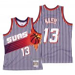 Camiseta Phoenix Suns Steve Nash #13 Mitchell & Ness 1996-97 Blanco